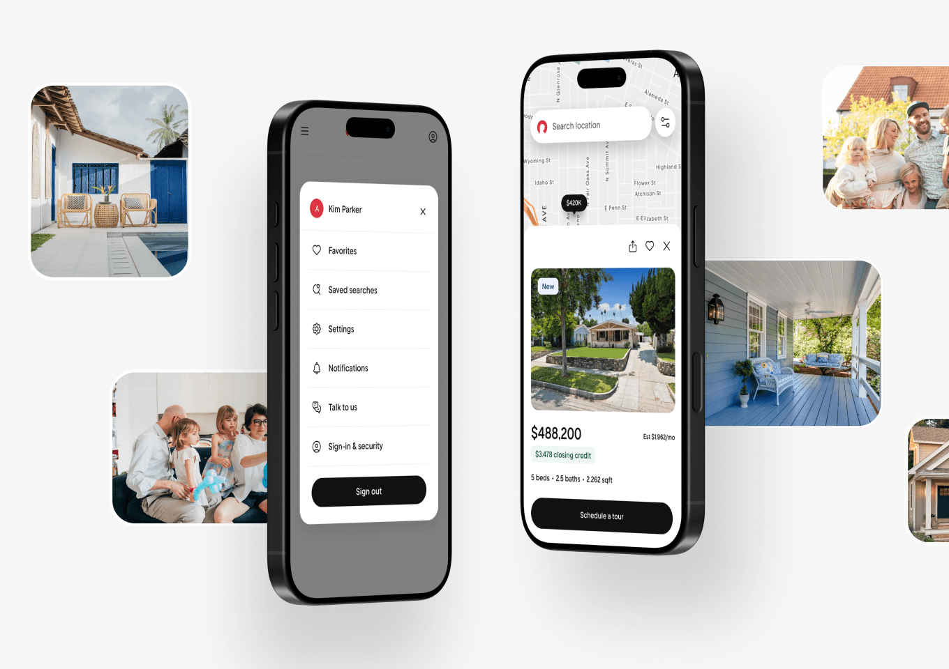 A preview image of Iverson's work for Rocket.com, specifically Rocket Mortgage and Rocket Homes, now Redfin
